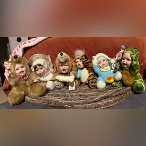 2000s Porcelain Doll Bundle